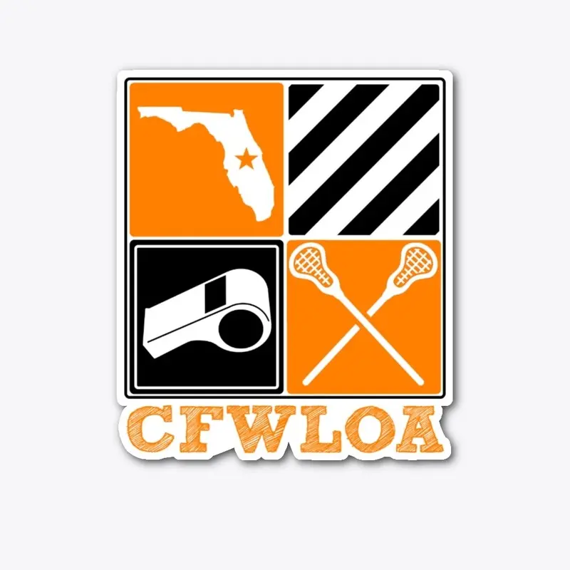 CFWLOA Logo Sticker w/ Words